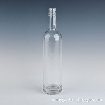 Classical Round Clear Wine Glass Bottle